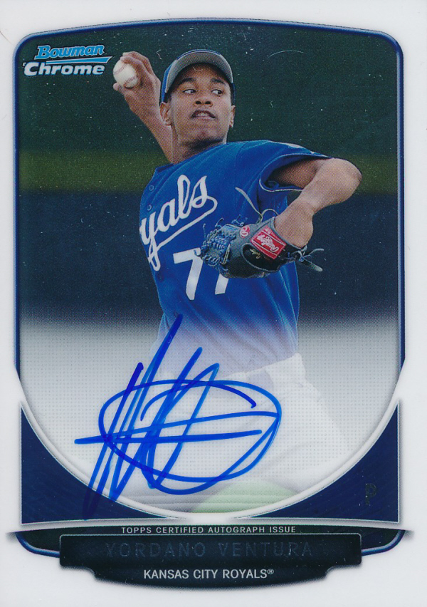 Thepit Card Details For Yordano Ventura Yord